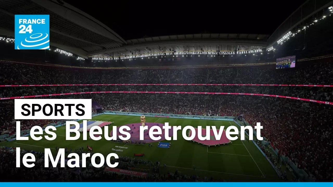 Mondial 2026 : les Bleus retrouvent le Maroc pour une place en demi-finales • FRANCE 24 cover art