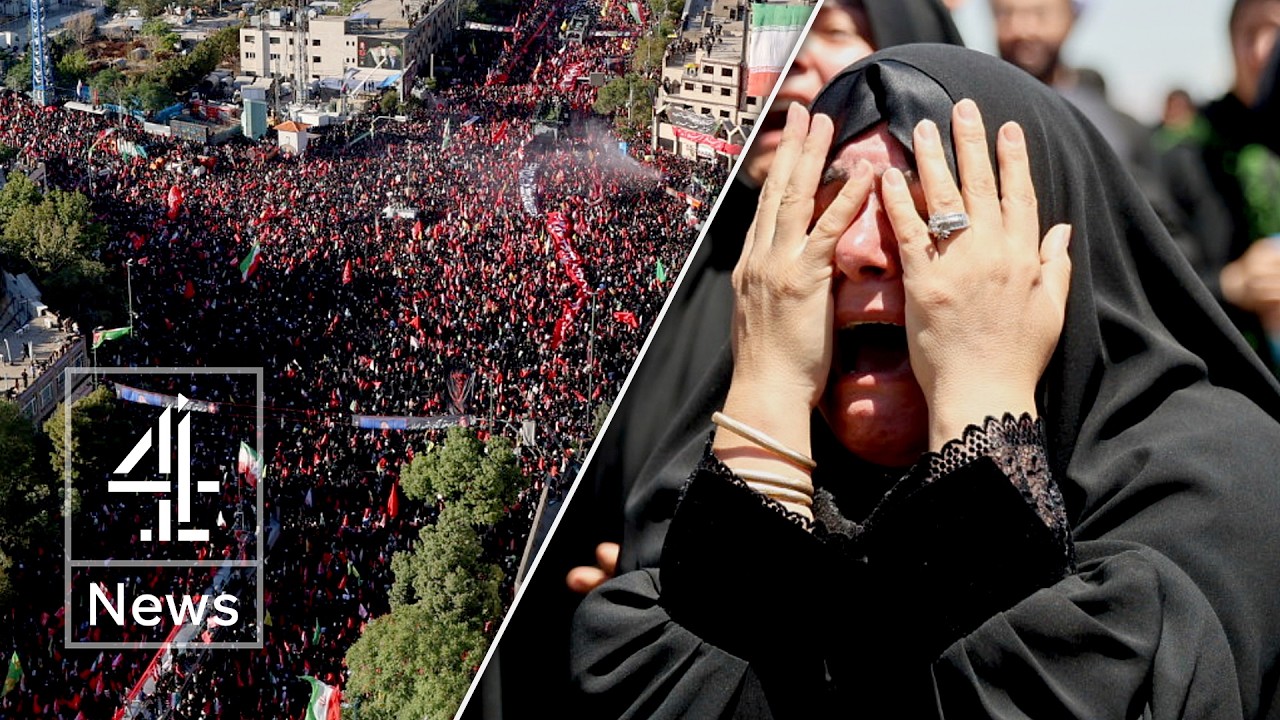 US strikes Iran as Khamenei funeral continues cover art