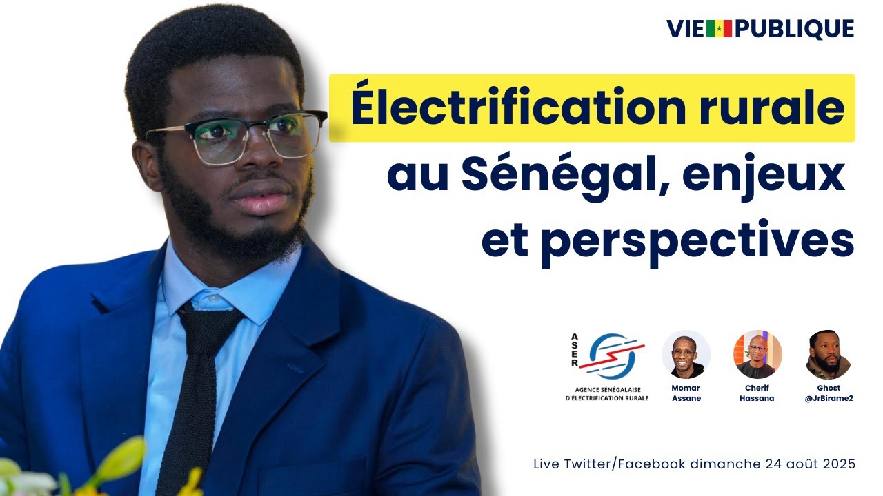 Jean Michel SENE, électrification rurale au Sénégal cover art