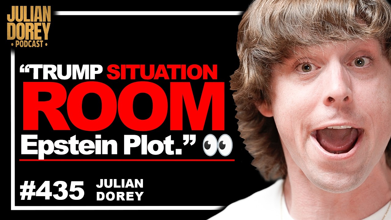 BOMBSHELL Epstein Trump Report Proves COVERUP | Julian Dorey • 435 cover art