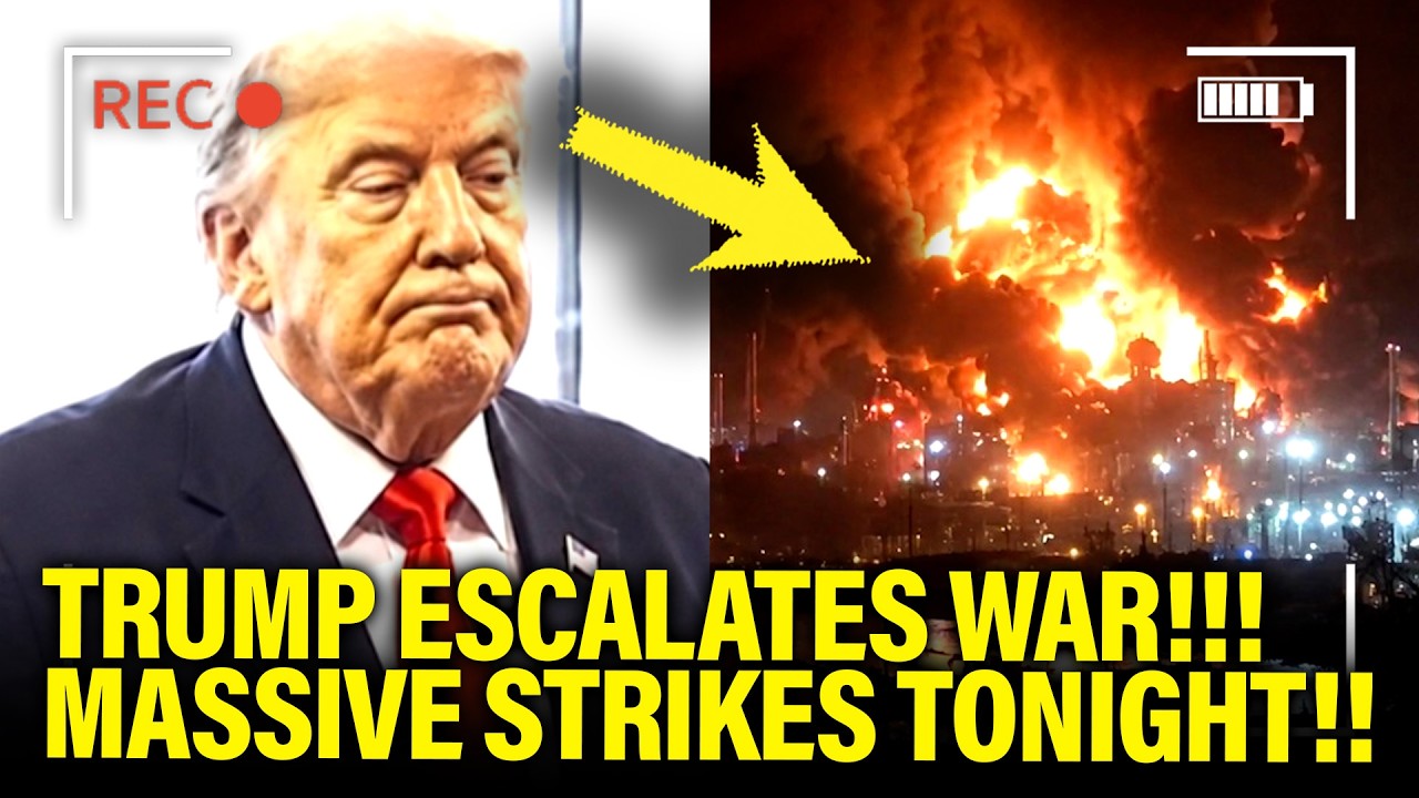 Trump Launches MASSIVE STRIKES on IRAN as WAR SPIRALS!!! cover art