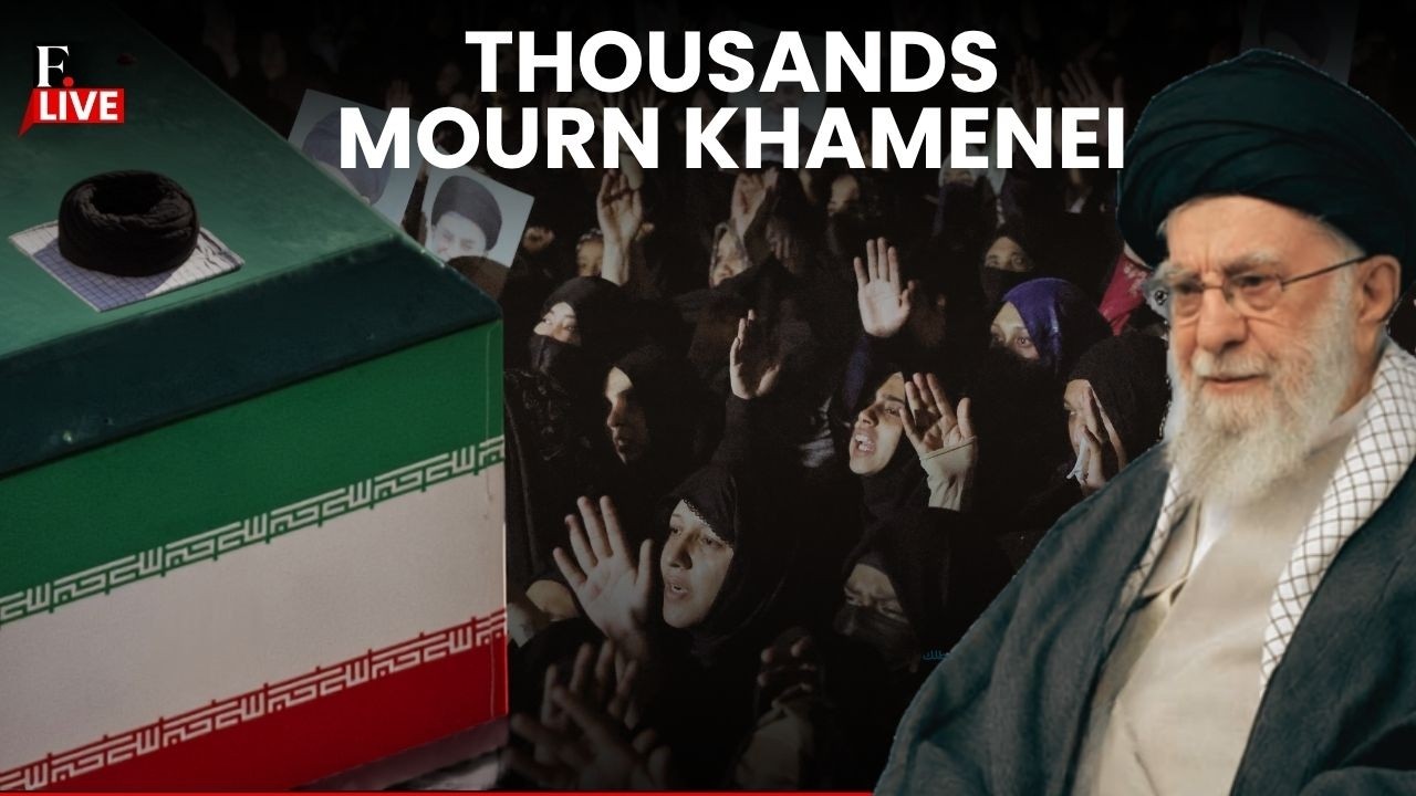 Khamenei Funeral LIVE: Khamenei's Body Arrives in Mashhad | Iran Supreme Leader Khamenei Dies cover art
