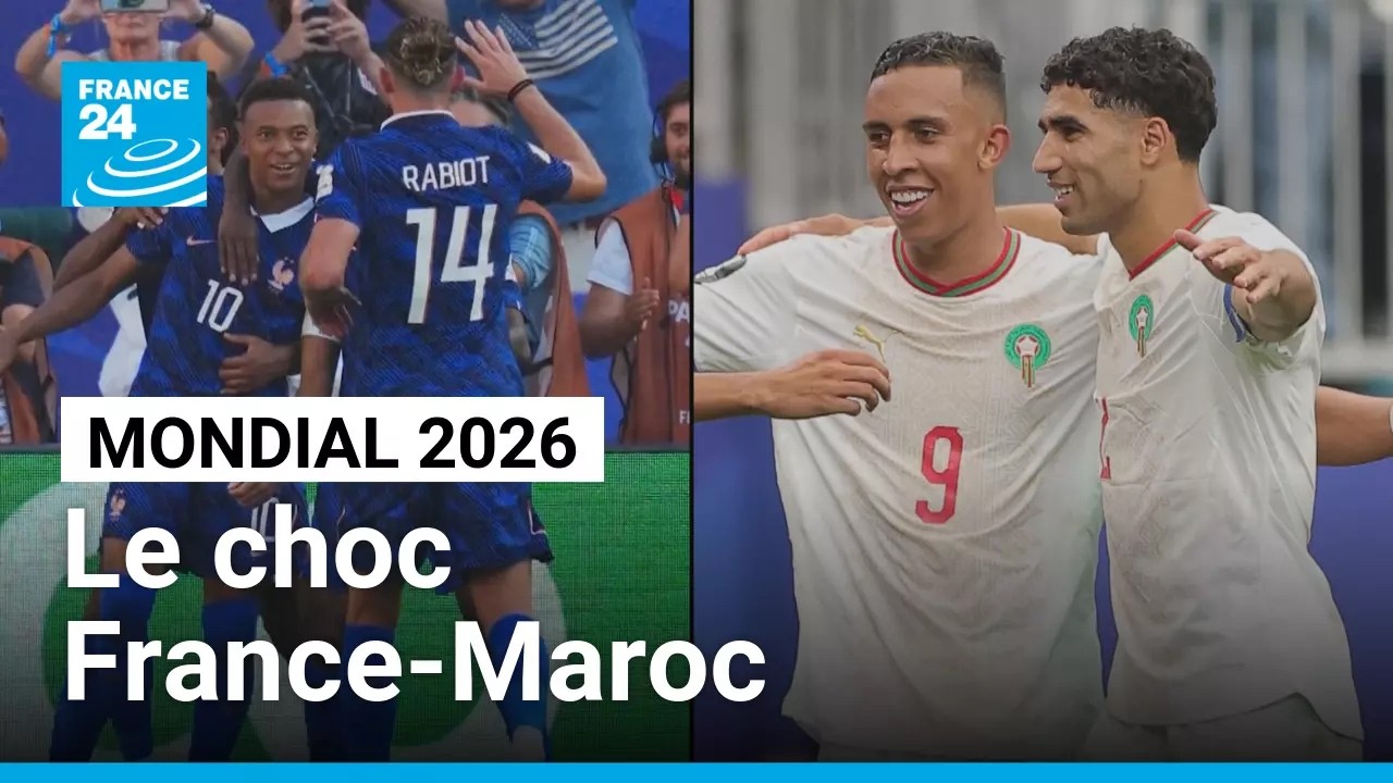 Mondial 2026 : France-Maroc, premier choc des quarts • FRANCE 24 cover art