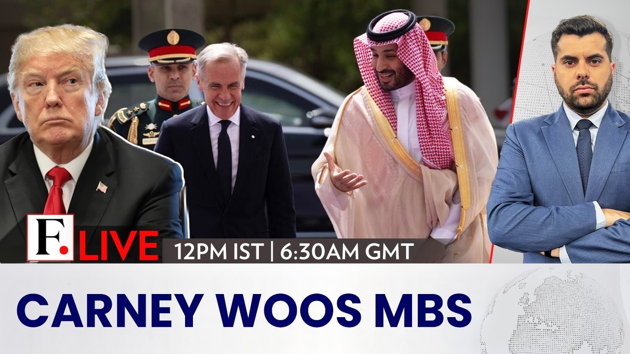 LIVE: Carney Meets Saudi Arabia's MBS as Canada Looks Beyond Trump | Firstpost | N18G cover art