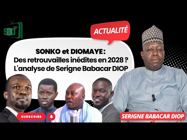Sonko et Diomaye : des retrouvailles inédites en 2028 ? L'analyse de Serigne Babacar DIOP cover art