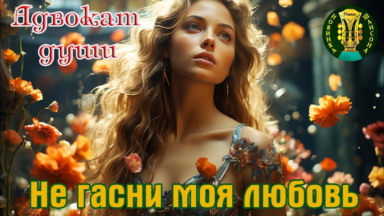 Новинка Шансона для души! АДВОКАТ ДУШИ -  НЕ ГАСНИ МОЯ ЛЮБОВЬ cover art