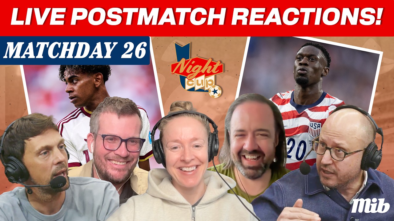 USMNT crash out vs. Belgium! LIVE Post-Match Reactions w/ Becky Sauerbrunn & John Green | Night Cup cover art