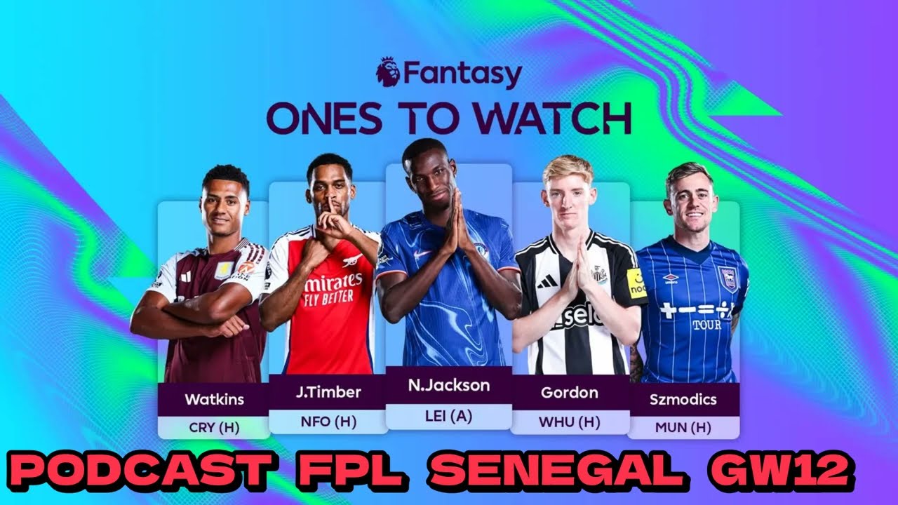 Fantasy PL Sénégal - Podcast GW12 cover art