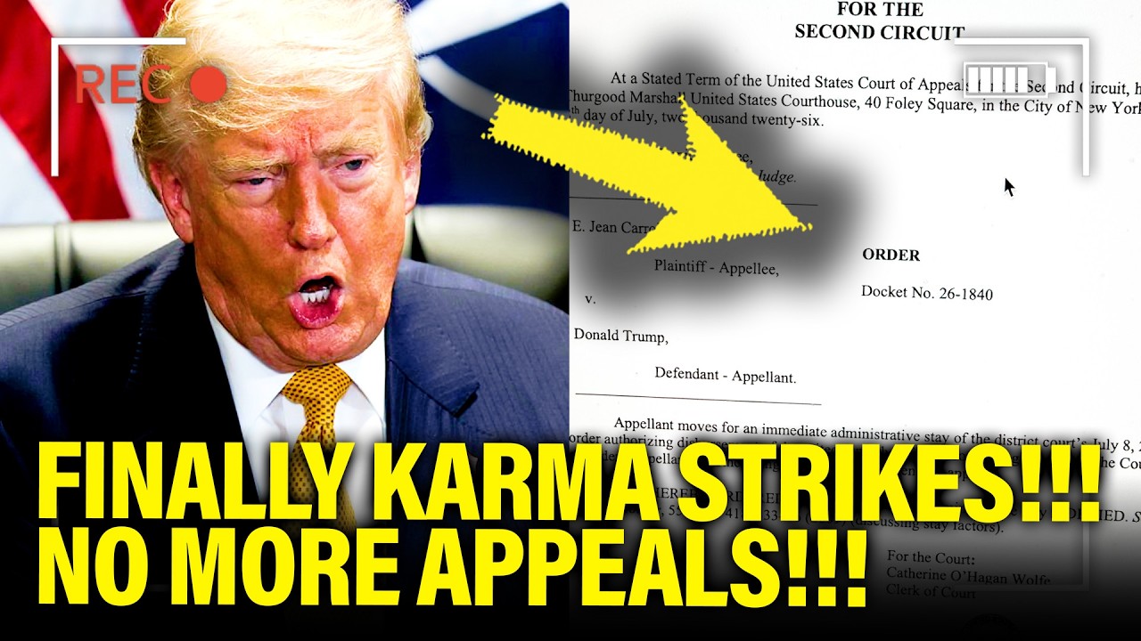 Trump FINALLY gets KARMA in Court OVER DARK PAST!!! cover art