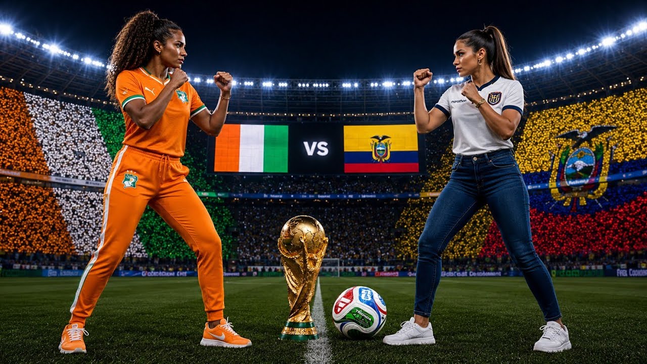 🇨🇮 CÔTE D'IVOIRE VS 🇪🇨 ÉQUATEUR ( FAIRE PLAY ) Que le meilleur gagne !  ******  cover art