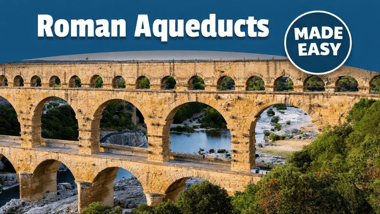 Roman Aqueducts | Ancient Engineering Made Easy cover art