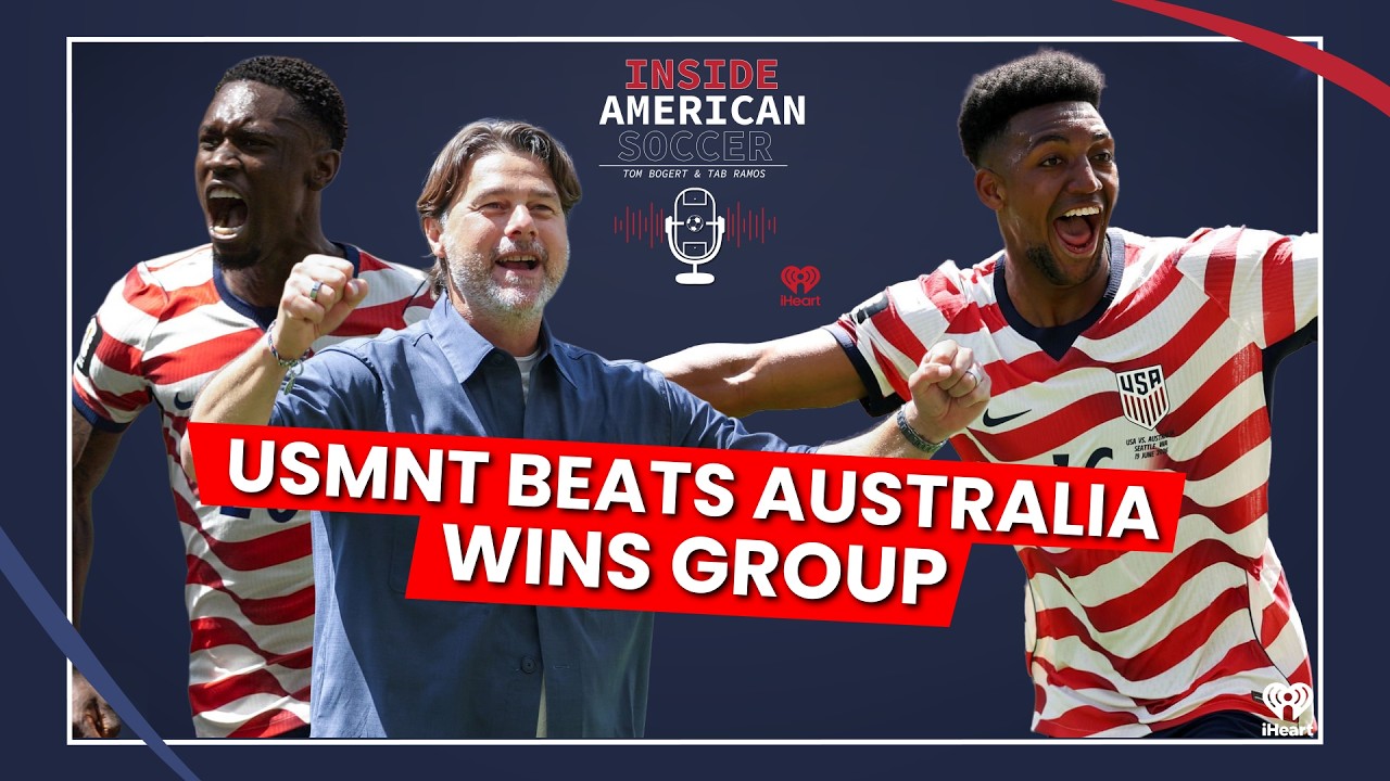 USMNT vs Australia Reaction: U.S. Win and Clinch Top of Group! cover art