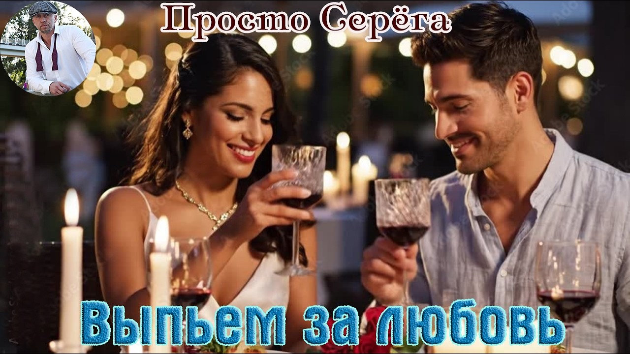Новинка! Бомбический Трек от ПРОСТО СЕРЁГА  -  ВЫПЬЕМ ЗА ЛЮБОВЬ cover art