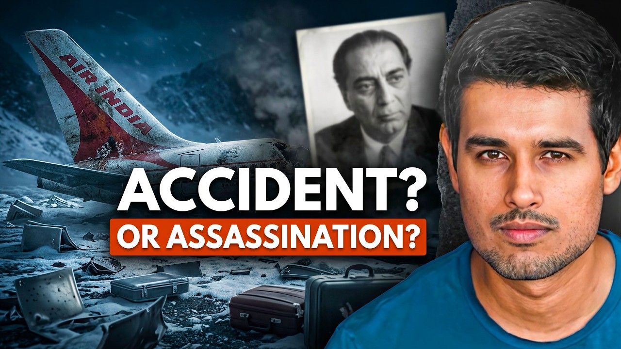 The Plane Crash That Changed India's Future | Mystery of Homi Bhabha | Dhruv Rathee cover art