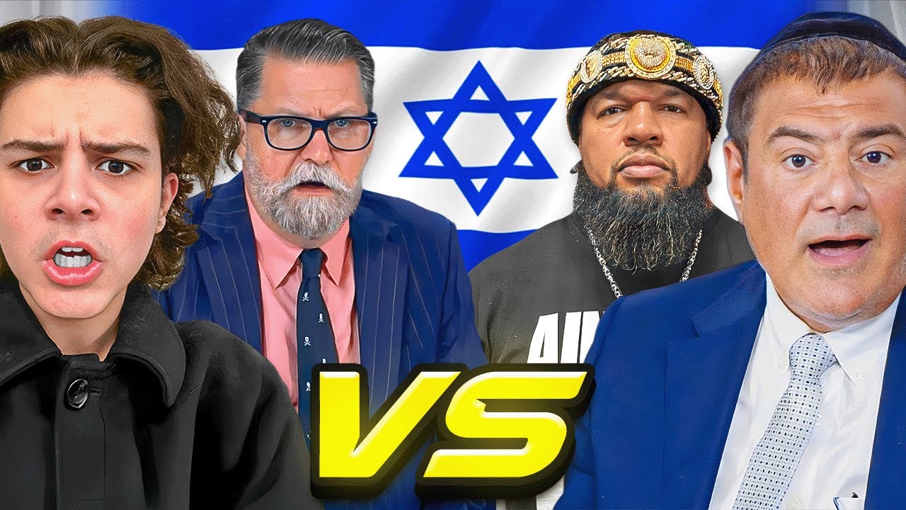 Gavin McInnes Heated Debate vs Rabbi Mizrachi & Black Israelite cover art