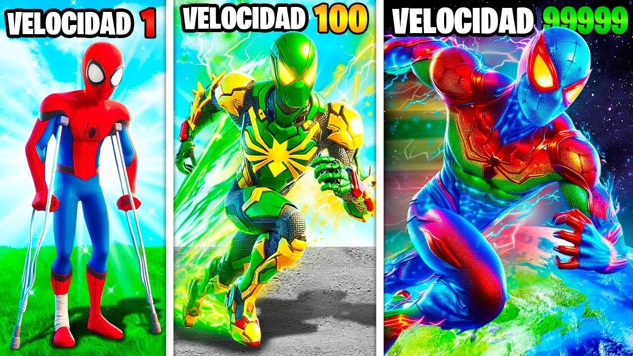 Mejorando a SPIDERMAN para que sea el MÁS RÁPIDO DE LA HISTORIA en GTA 5 cover art