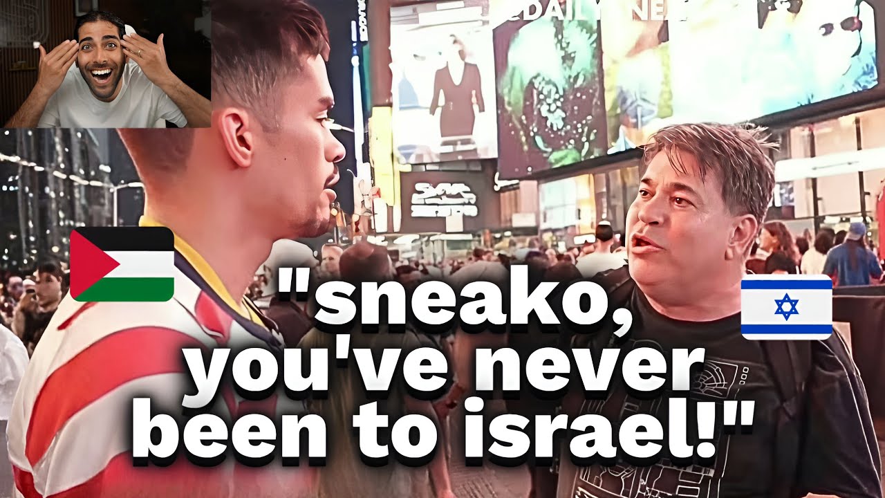 Sneako FACES-OFF With The Wrong Israeli Jew In Times Square! cover art