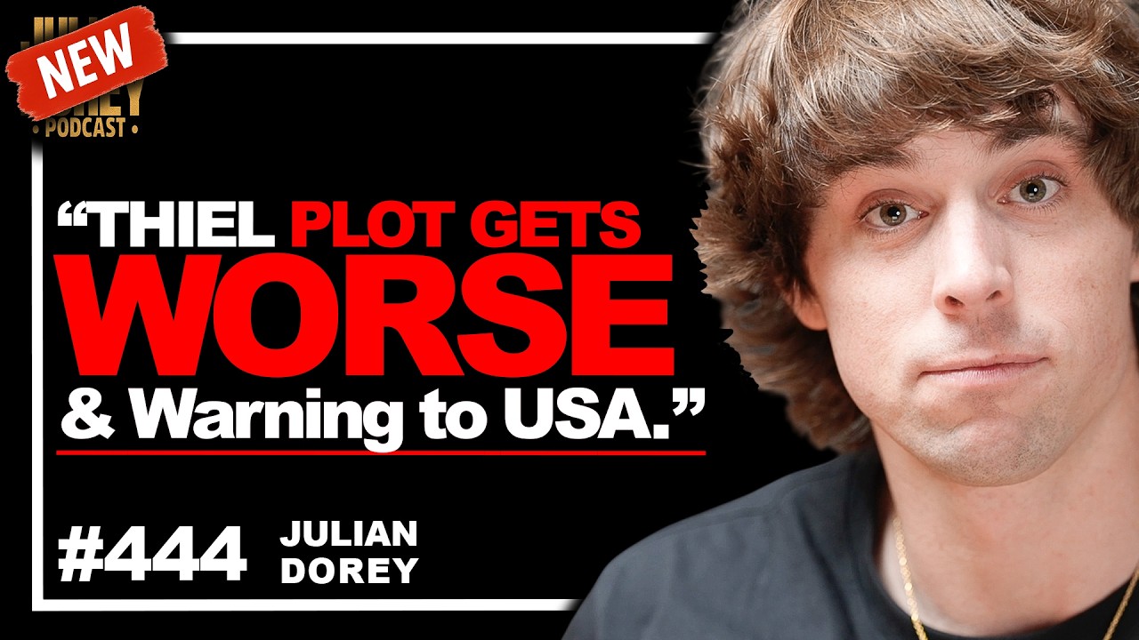 NEW Thiel Conspiracy & Julian's WARNING to USA on 250th | Julian Dorey • 444 cover art