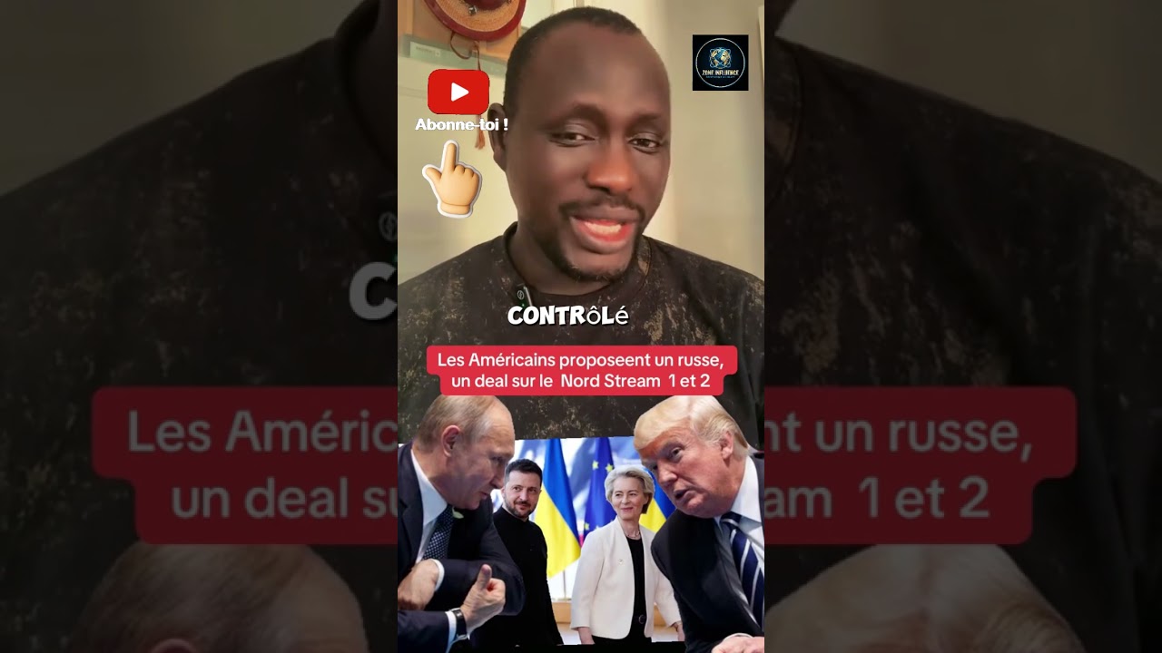 🚨 Nord Stream 1 & 2 : le pacte USA–Russie qui inquiète l'Europe ! cover art