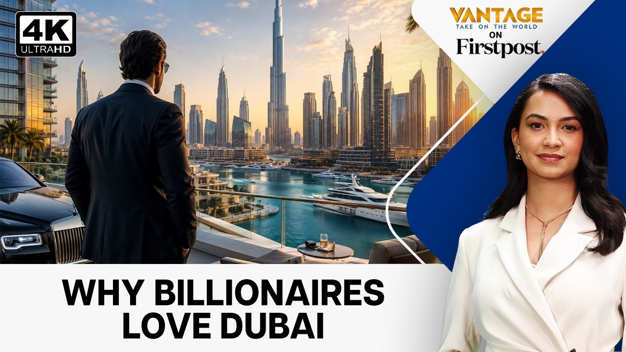 Dubai's Wealth Boom: Is the Gulf Crisis Driving Billionaires to the UAE? | Vantage on Firstpost cover art