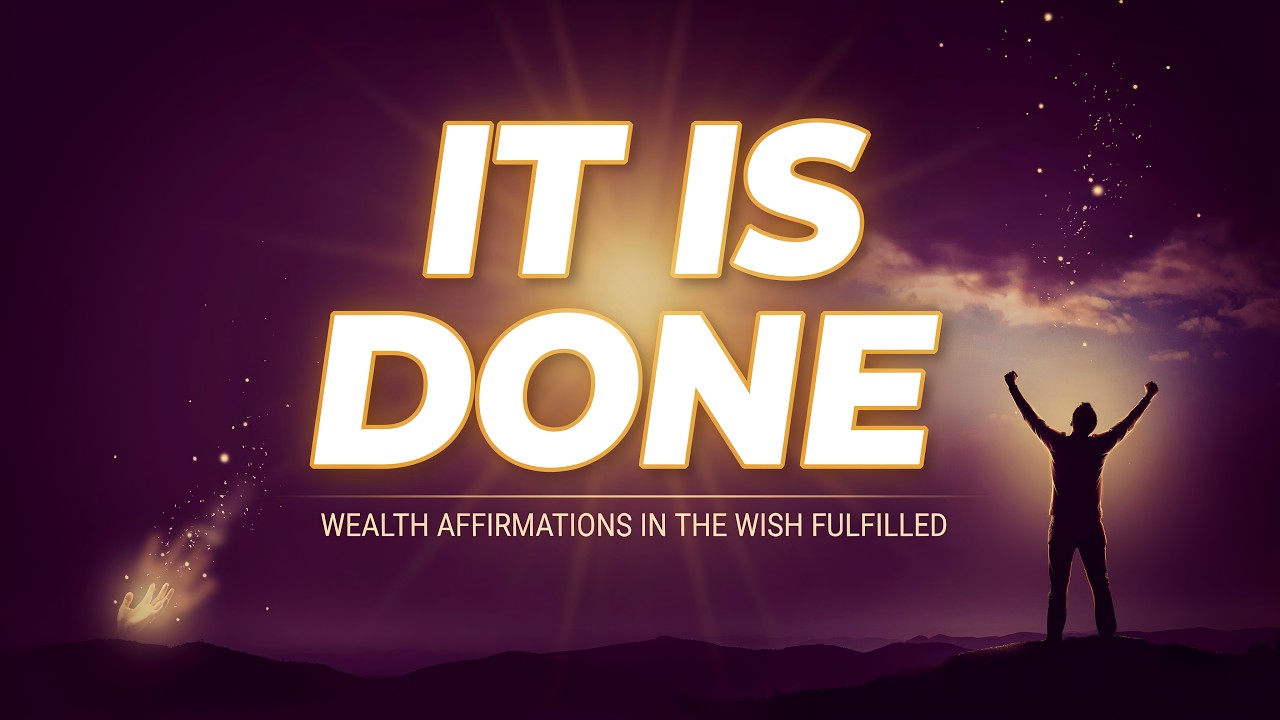 It Is Done - Wealth Affirmations In The Wish Fulfilled cover art