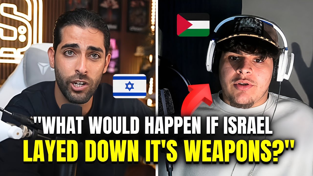 Pro Palestinian Confronts Me About "Two State Solution" & Instantly REGRETS It! cover art