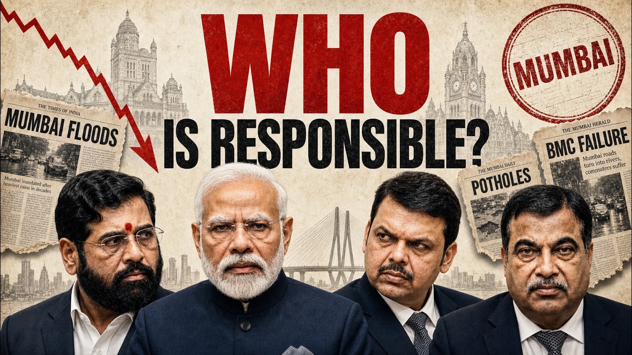 India's Richest SCAM : With 81,000cr Why does Mumbai still look like a Poor African Country? cover art