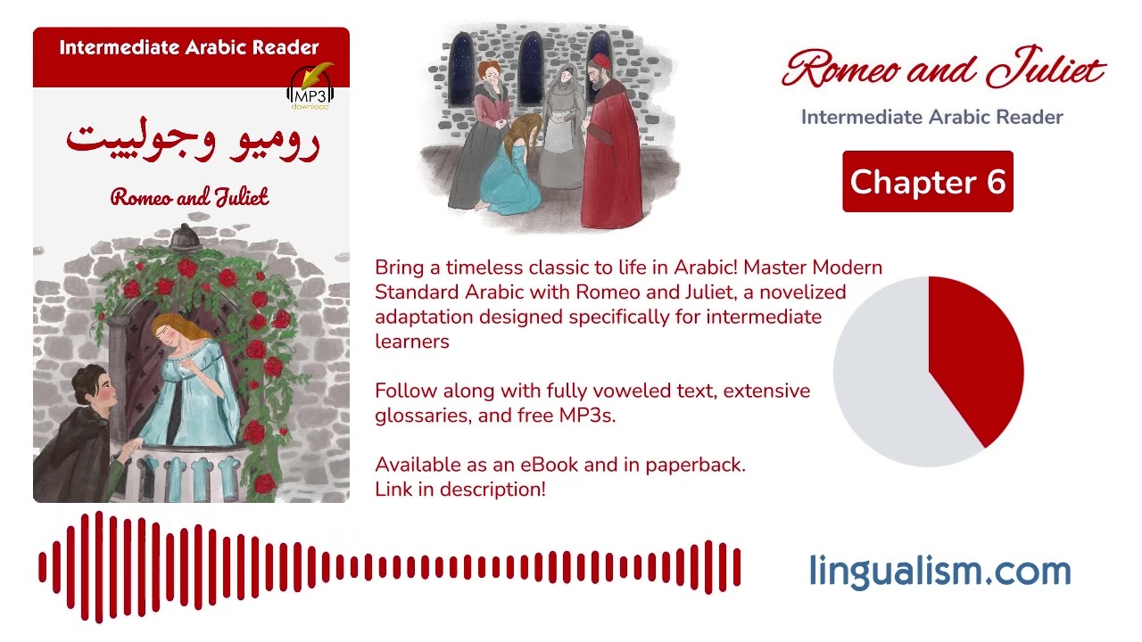 Romeo and Juliet — Intermediate Arabic Reader (Chapter 7) - Lingualism cover art