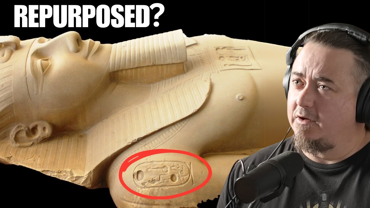 Were Ancient Egyptian Artifacts Found and Repurposed? #podcast #science #history #ancient #egypt cover art