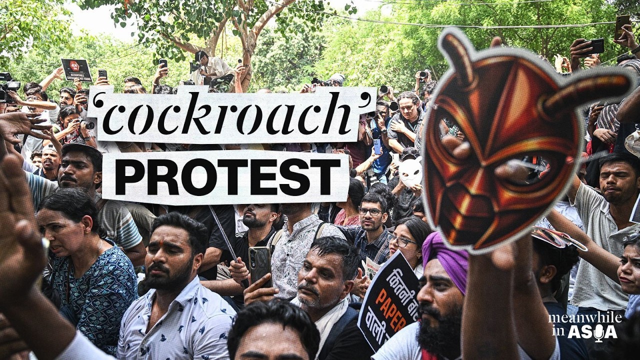 Inside India's viral ‘Cockroach’ movement challenging Modi | Meanwhile in Asia cover art