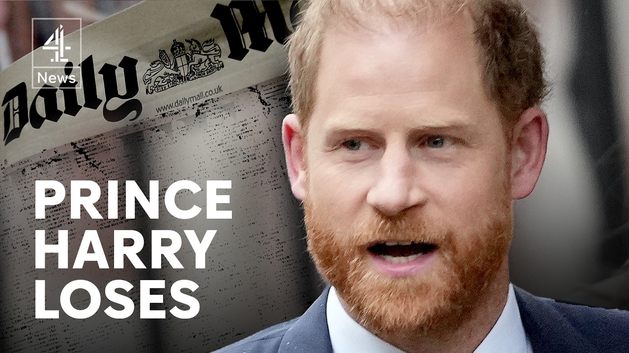 Prince Harry loses landmark case against Daily Mail publisher cover art