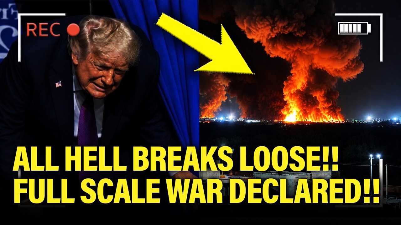 All HELL BREAKS LOOSE as Trump Declares FULL SCALE WAR!!!! cover art
