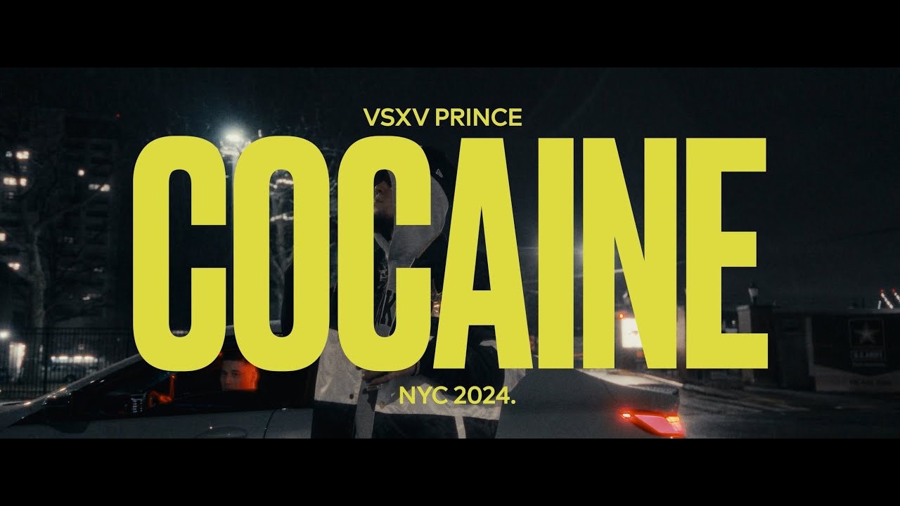 V $ X V PRiNCE - Cocaine (Music Video 2024) cover art