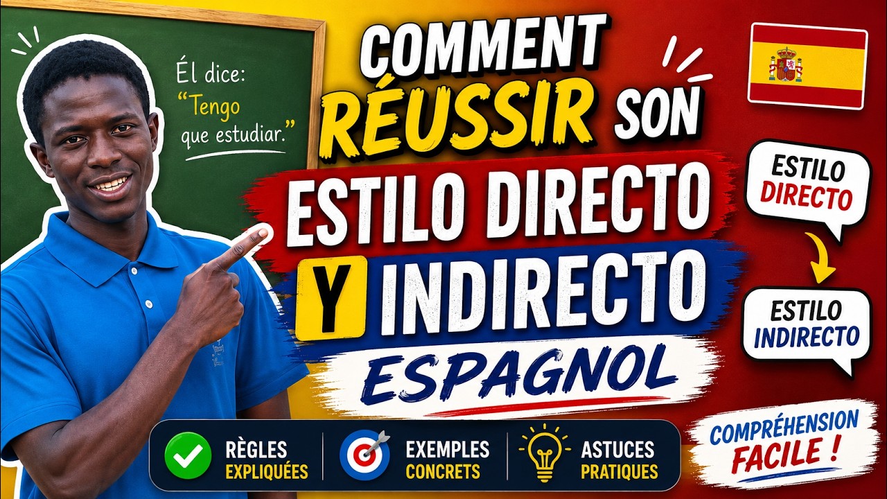 Comment réussir son BFEEM : Révision du style direct et indirect en espagnol cover art