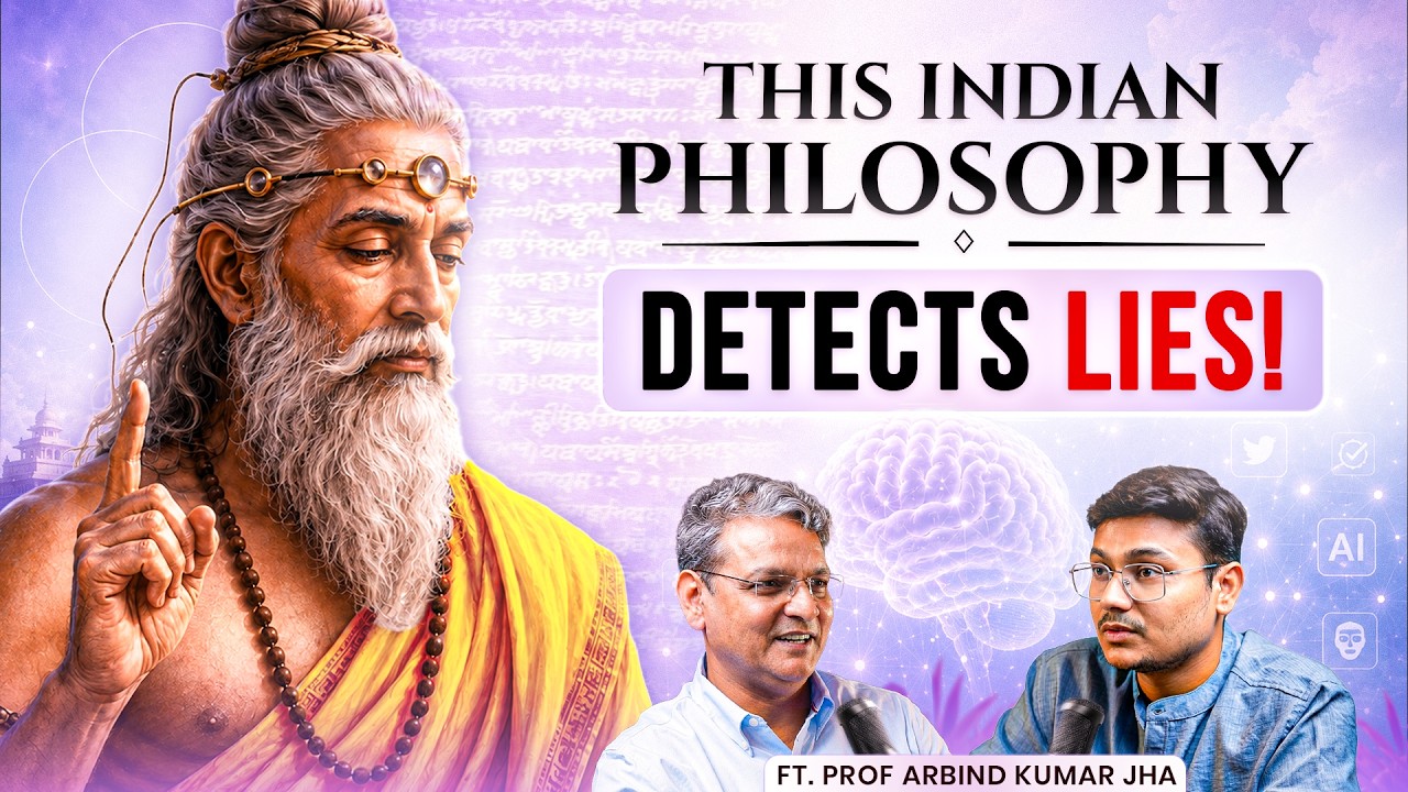 Nyāya Darshan: The Philosophy That Exposes Lies! | Hyper Quest Podcast Ft. Prof Arbind Jha cover art