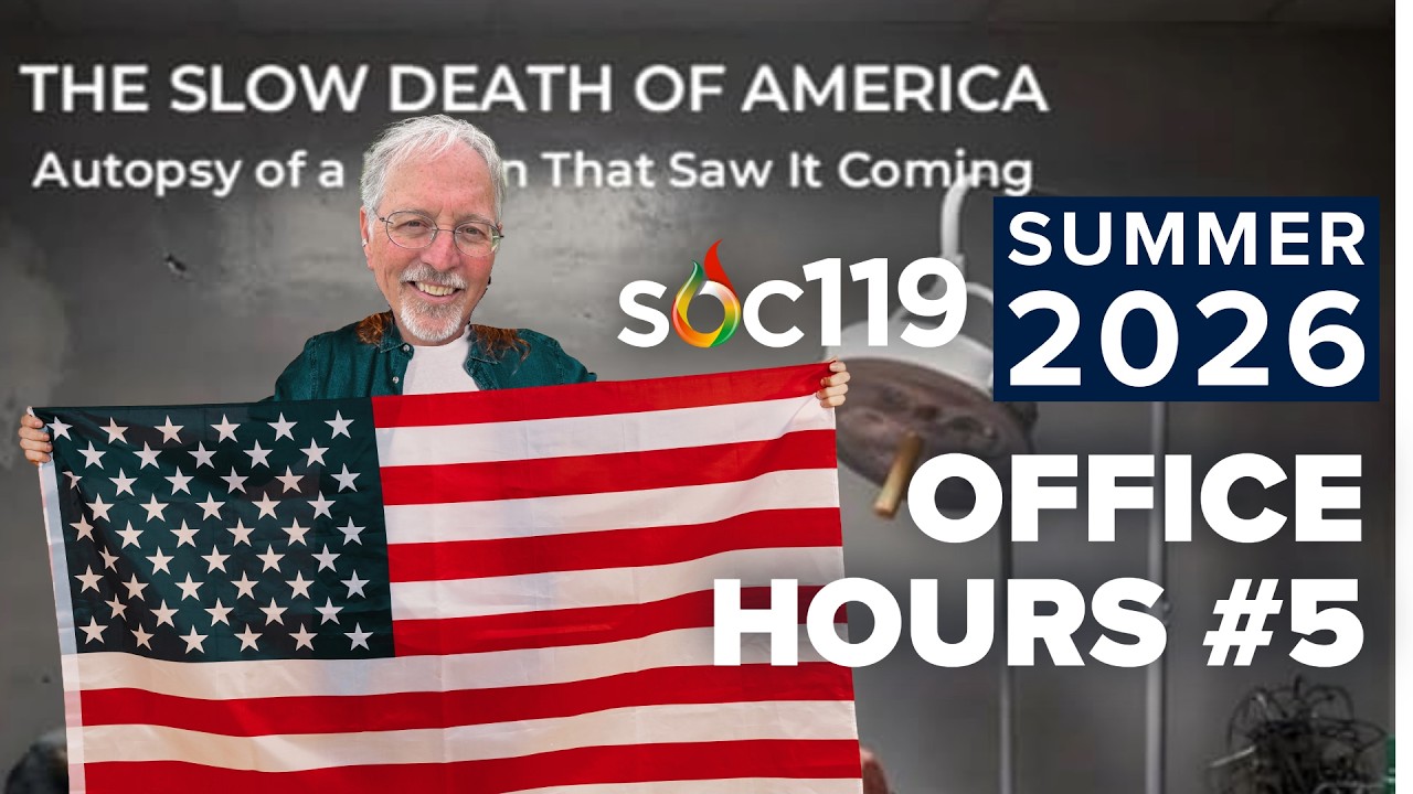 The Slow Death of America with Author Shawn Ray | 26SU Office Hours #5 cover art