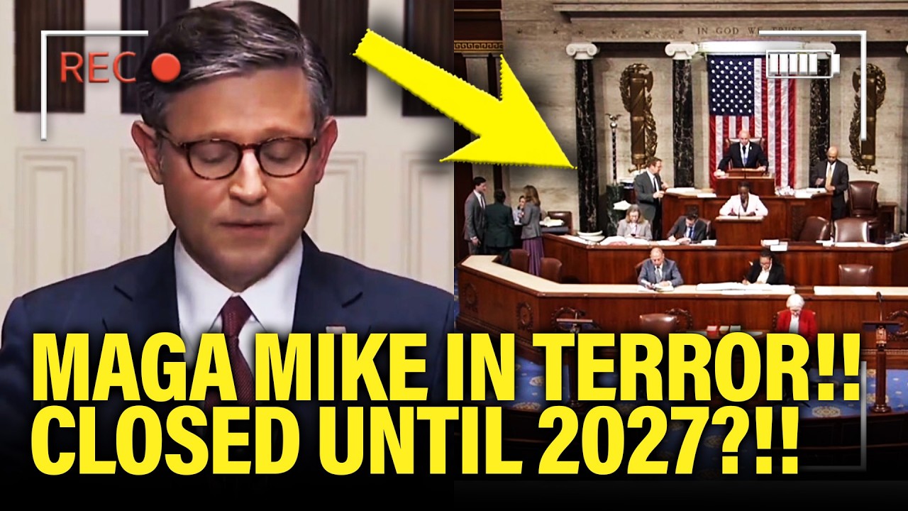 MAGA Mike PANICS over PERMANENT SHUTDOWN of HOUSE?!! cover art