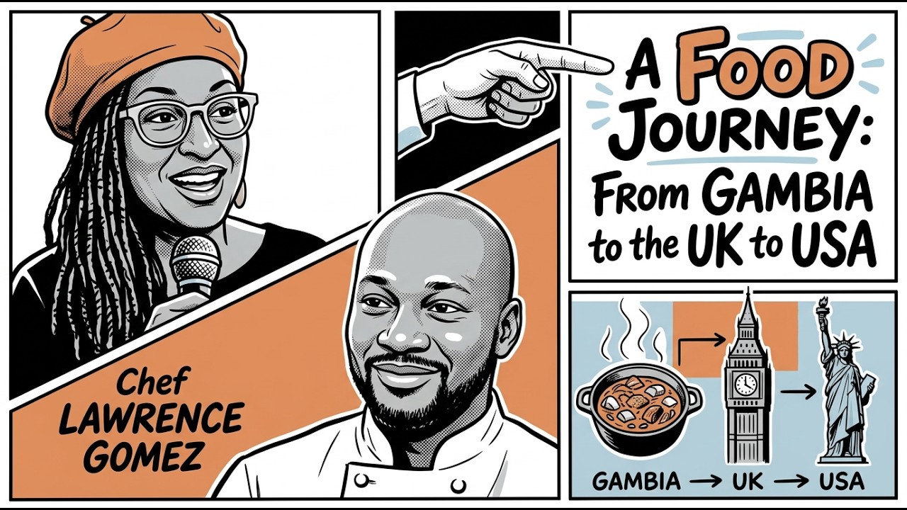 From Gambia to America: How Chef Lawrence Gomez Is Redefining African Cuisine cover art