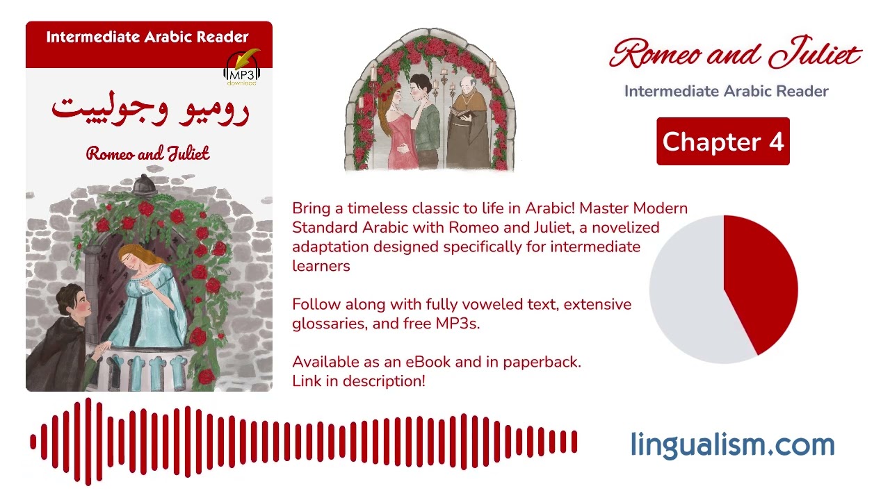 Romeo and Juliet — Intermediate Arabic Reader (Chapter 4) - Lingualism cover art
