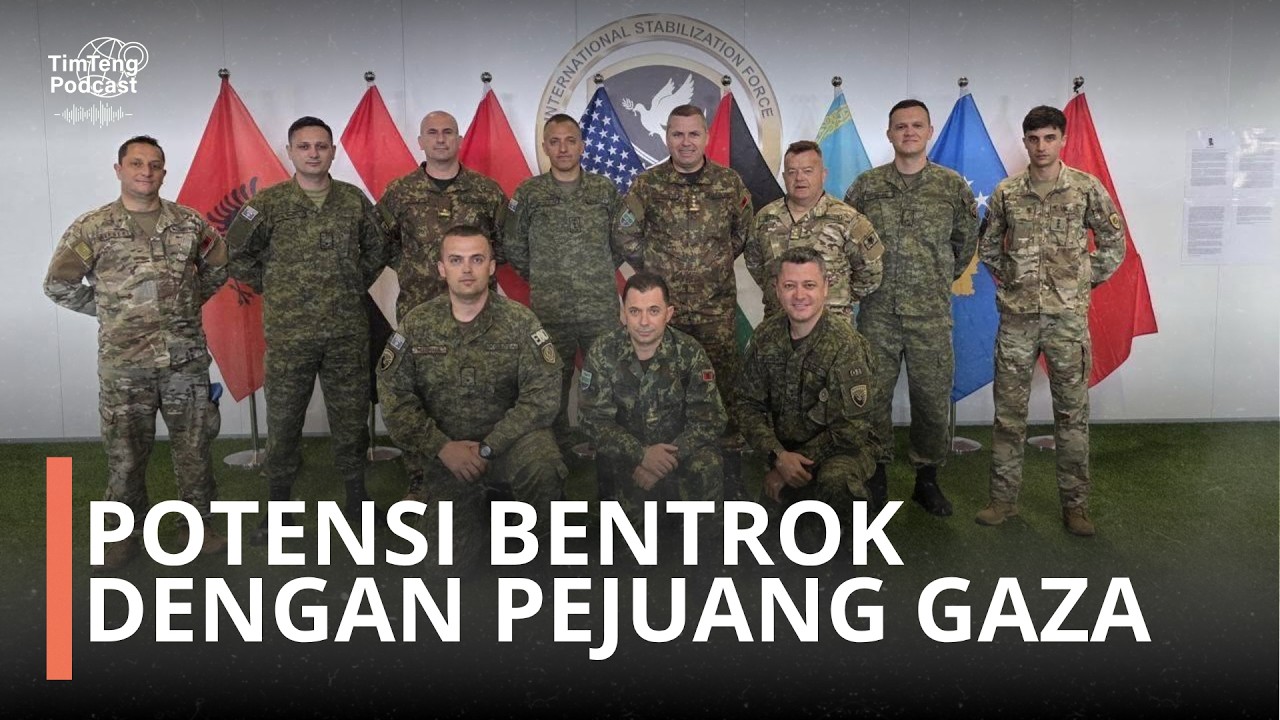 PASUKAN KOSOVO, ALBANIA, KAZAKHSTAN MULAI MASUK GAZA cover art