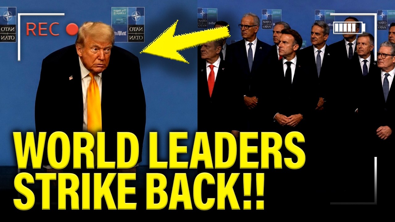 FURIOUS World Leaders FREEZE OUT Trump after NATO DISASTER!!! cover art
