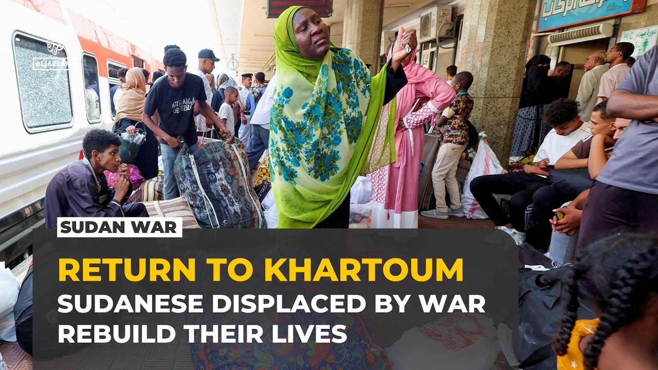 Sudanese returnees rebuild lives in battered Khartoum after years of war cover art