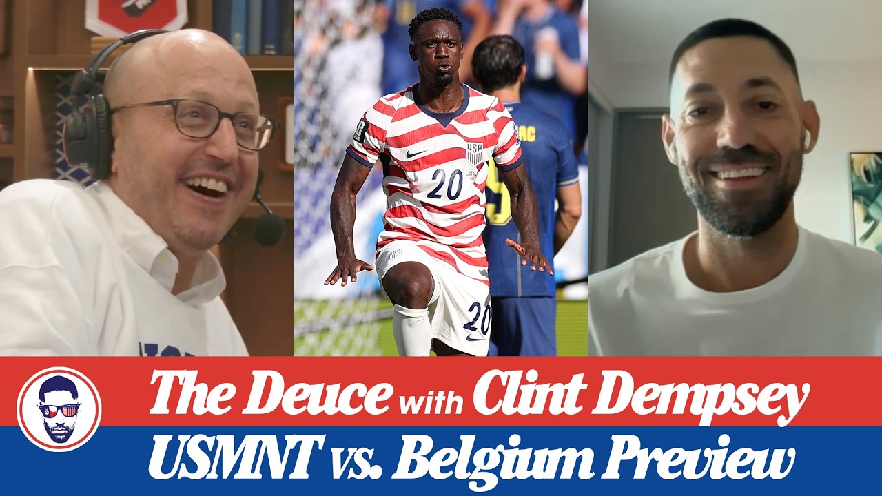 USMNT's Best Player Ahead of Round of 16 Test? | Clint Dempsey Previews USA vs. Belgium matchup cover art