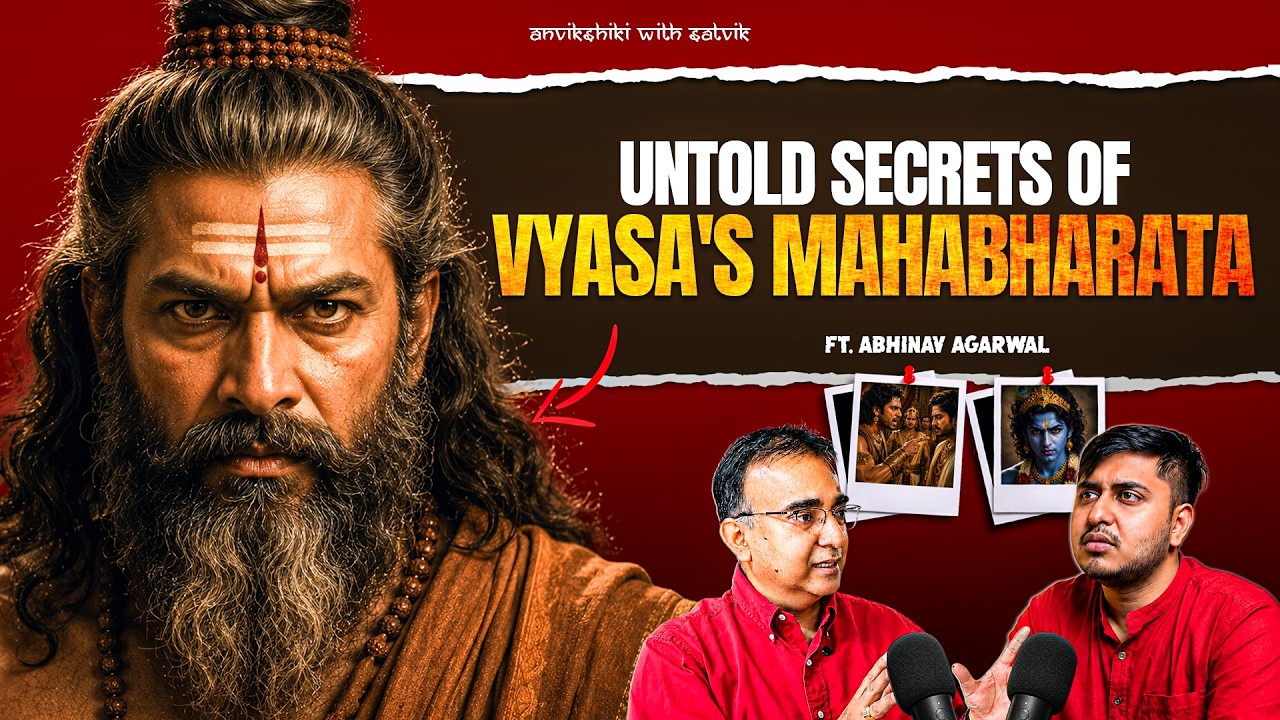 Mahabharat’s DARKEST Stories EXPOSED | Krishna, Draupadi & Untold Truths ft Abhinav Agarwal & Satvik cover art