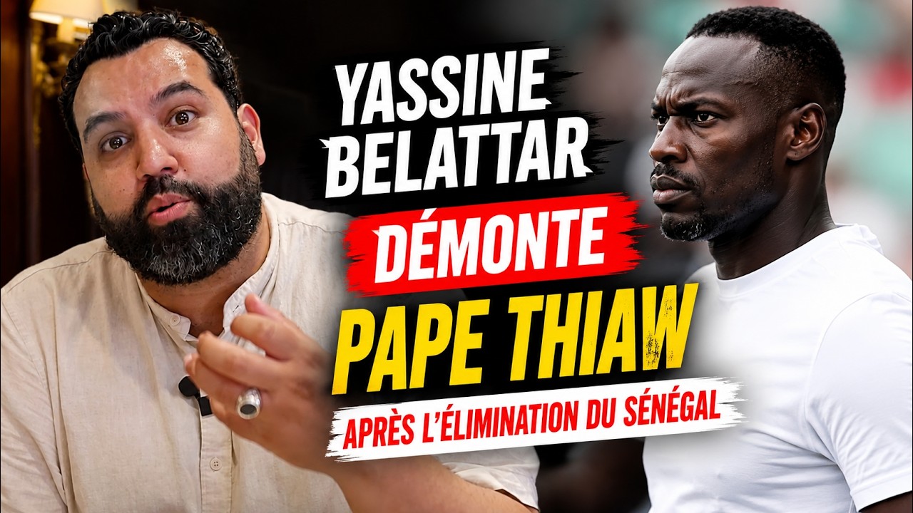 Élimination du Sénégal de la CPM : le Franco-Marocain Yassine Belattar détruit Pape Thiaw et accuse… cover art