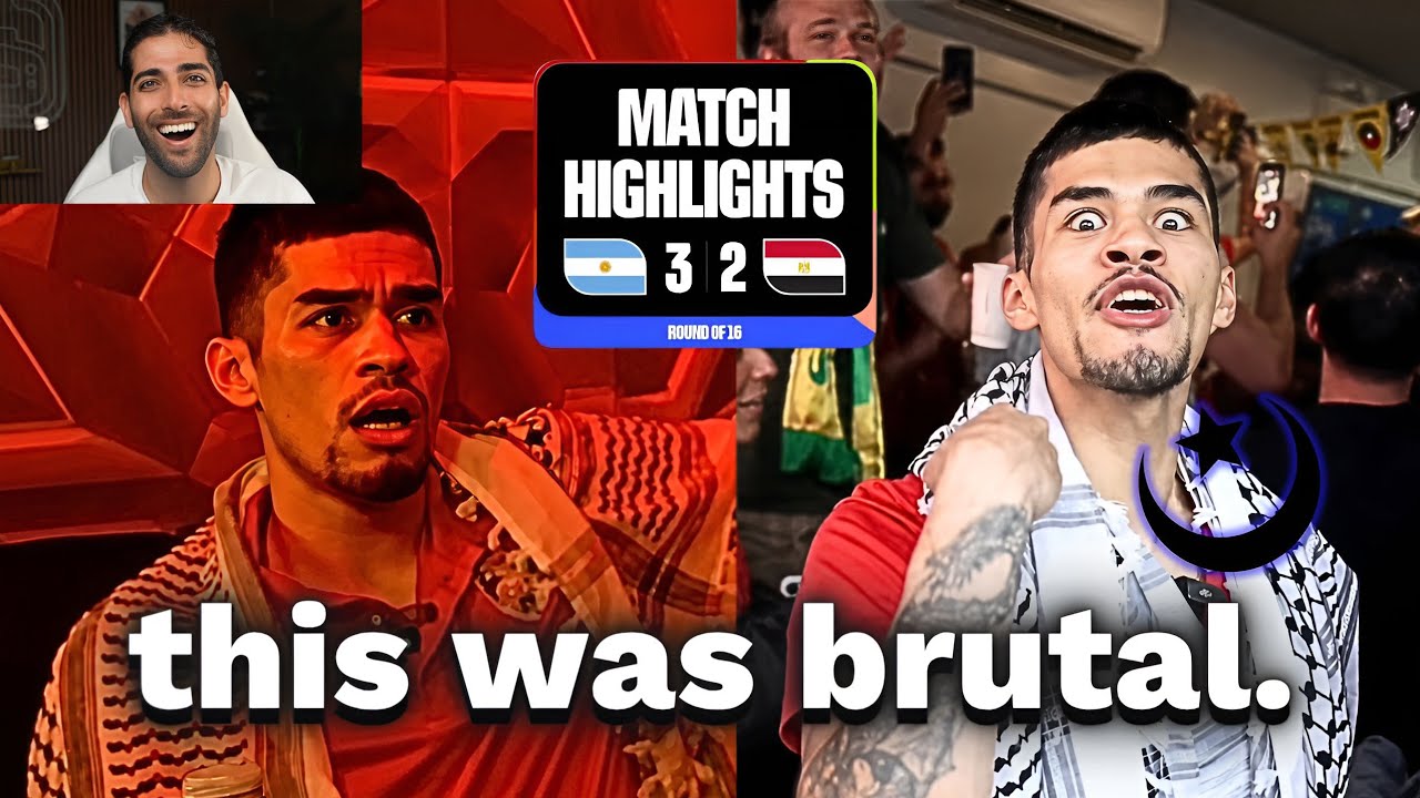 Sneako LOSES IT After Argentina & Messi Win Egypt in Epic World Cup Comeback! cover art