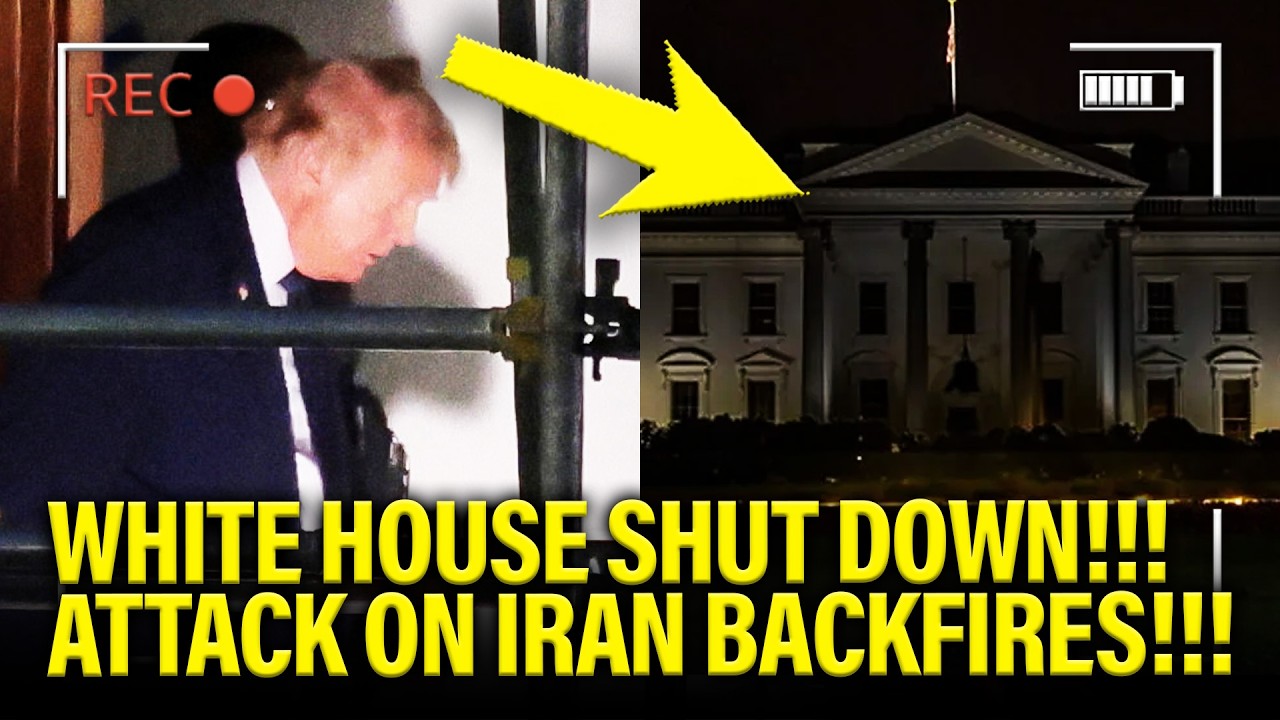 Trump SHUTS DOWN White House as War ESCALATION BACKFIRES!!! cover art