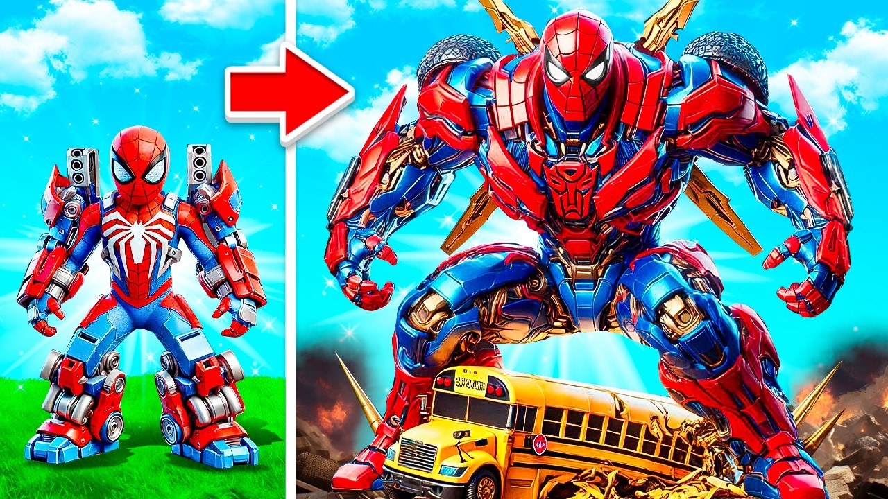 Mejora a Transformer SPIDERMAN en GTA 5 cover art