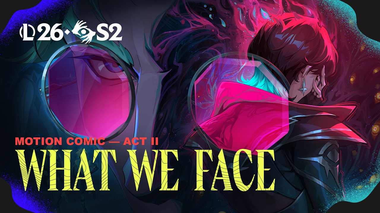 Pandemonium: What We Face | Motion Comic – League of Legends cover art