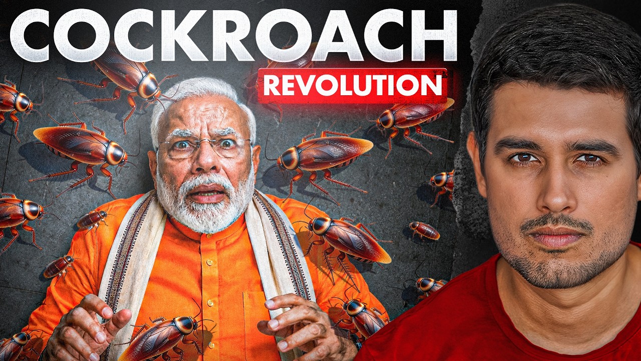 Why Modi Govt is SCARED of Cockroach Party? | The Joke That Shook India | Dhruv Rathee cover art